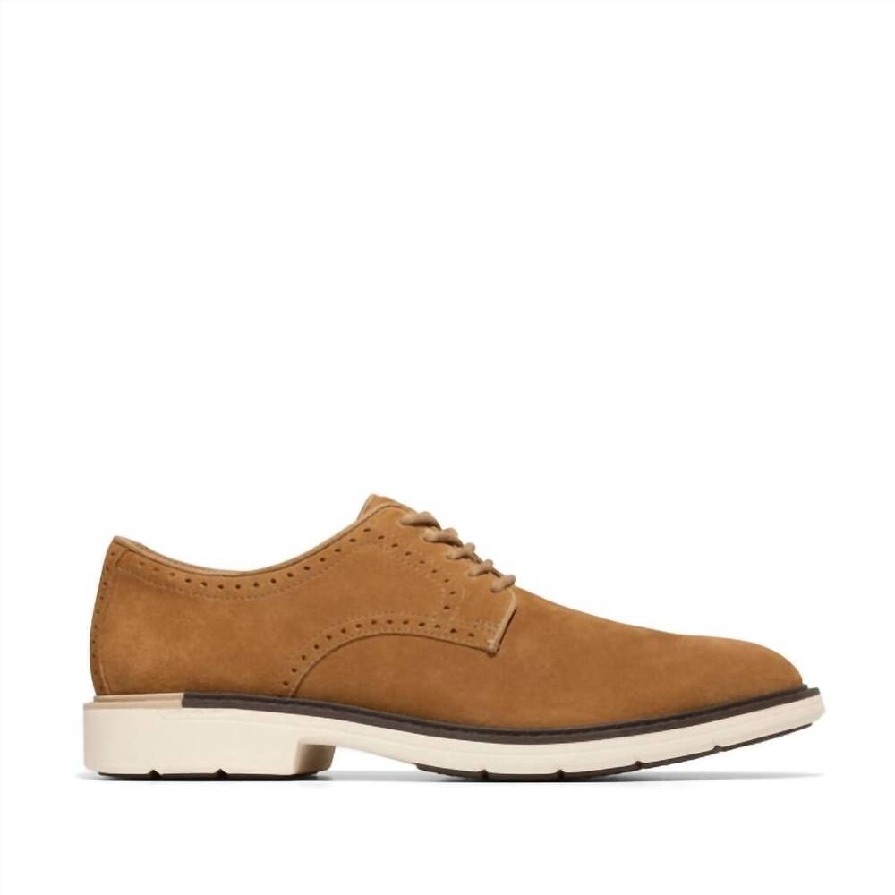 NEW COLE HAAN men's goto plain toe oxford shoe in golden toffee